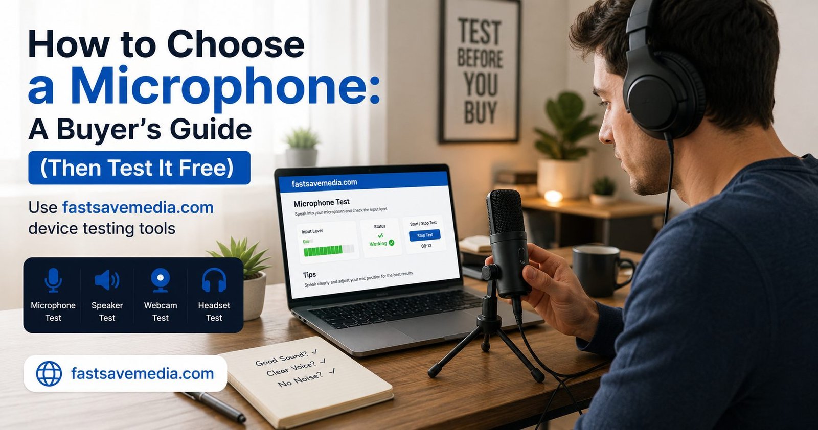 How to choose a microphone: a buyer's guide
